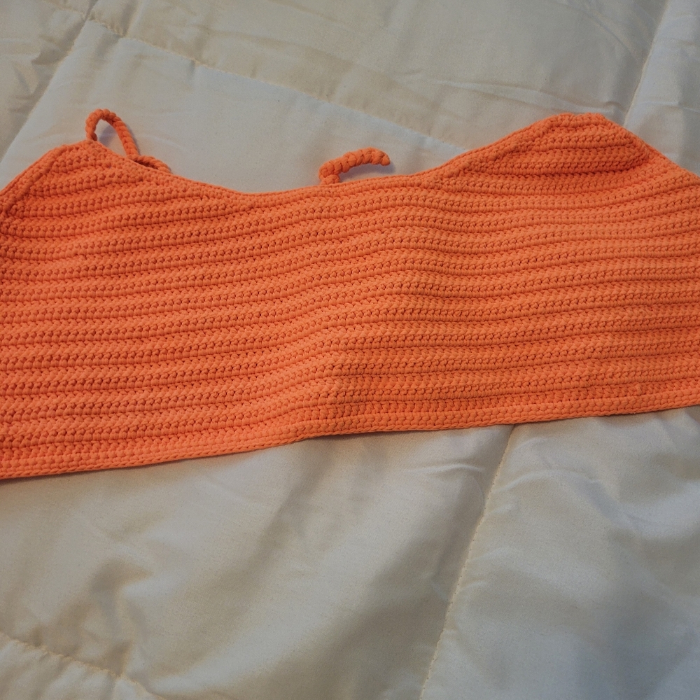 Nwt skims crochet bikini top